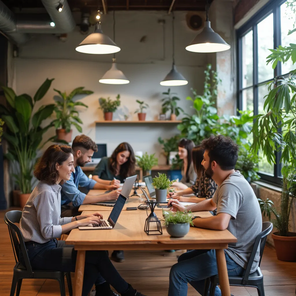 Espaço de trabalho colaborativo